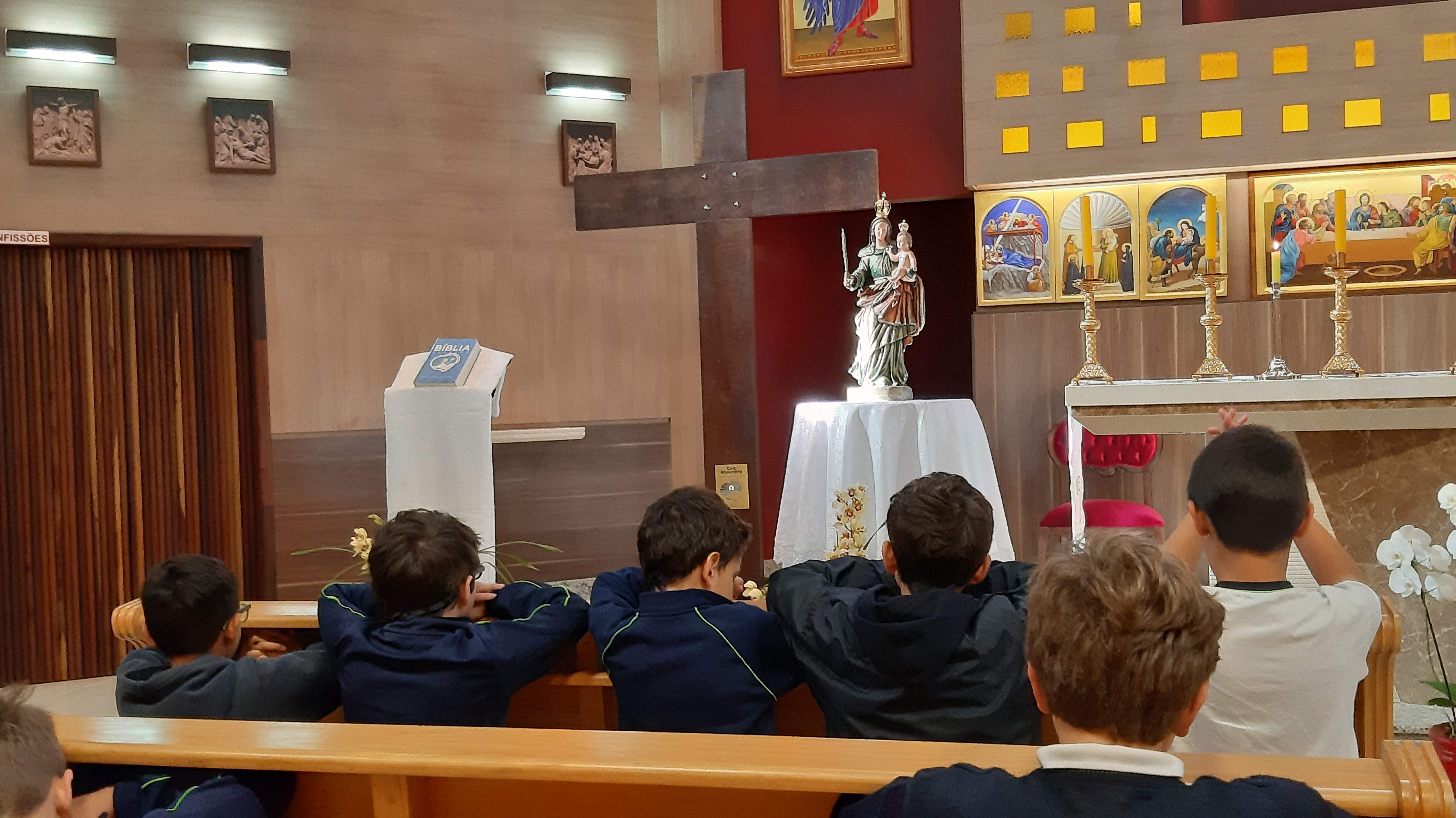 Colégio do Bosque Mananciais recebe Símbolos Missionários