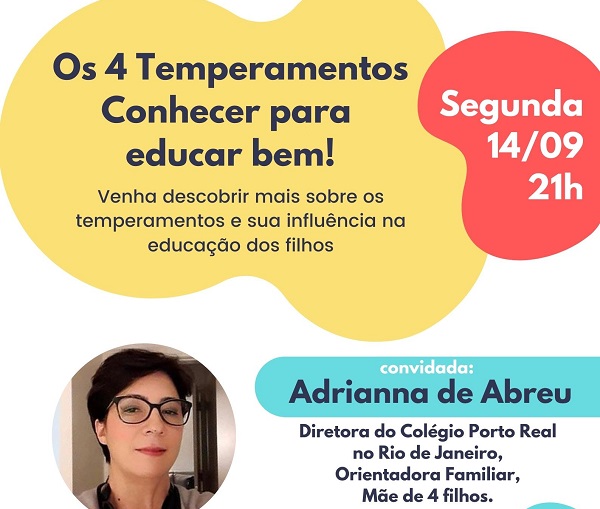 Pais Profissionais fala sobre os 4 temperamentos