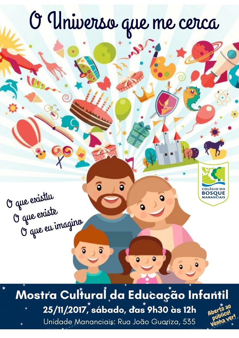 Mostra Cultural do Infantil e do 1º ano é neste sábado