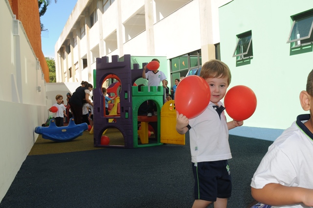 Festa dos pequenos no novo solário